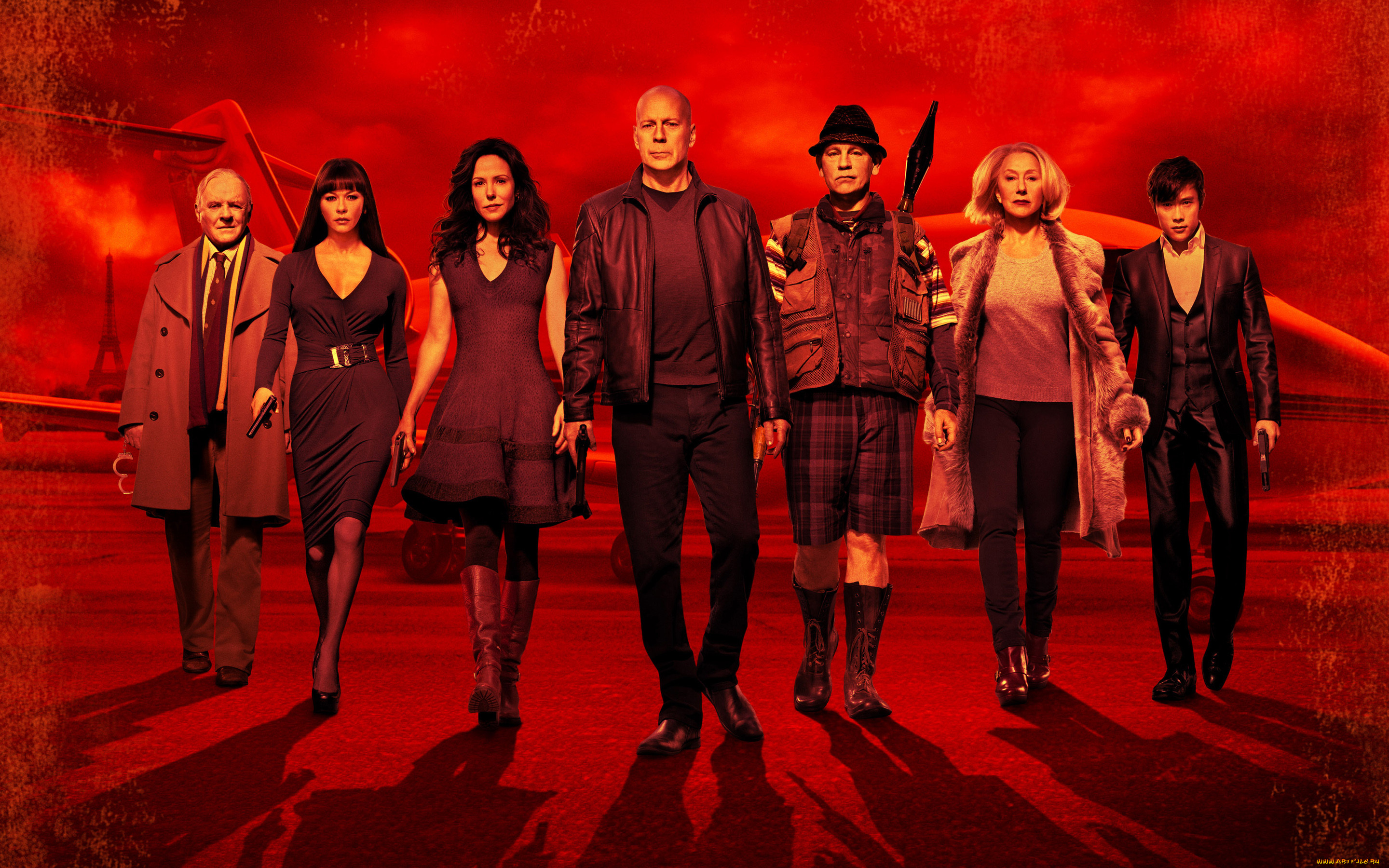 Обои Red 2 Кино Фильмы Red 2, обои для рабочего стола, фотографии red,  кино, фильмы, рэд, 2 Обои для рабочего стола, скачать обои картинки  заставки на рабочий стол.